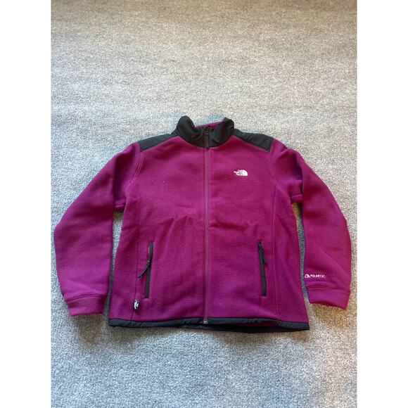 The North Face Alpine Polartec 200 Full Zip Jacket - Women's Large Fuschia Pink - Picture 3 of 9